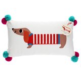 Rex London Otroška blazina iz mešanice bombaža 50x33 cm Sausage Dog – | Shoptok.si