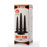 X-Men 11.81inch Butt Plug Black L XMEN1166L Cene