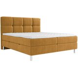 Esposa POSTELJA Z VZMETNICO 140 cm x 200 cm , tekstil oranžna, barve karija | Shoptok.si