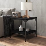  Bočni stolić crni 40 x 40 x 40 cm od konstruiranog drva | shoptok.hr