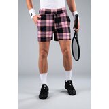 Hydrogen Men's Shorts Tartan Shorts Pink/Black L Cene