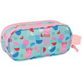 Dvostruka pernica Peppa Pig Zelena Roza 21 x 8 x 6 cm 3D | shoptok.hr