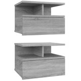 Viseći noćni ormarići 2 kom boja hrasta 40 x 31 x 27 cm drveni | Eponuda.com