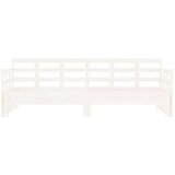  Dnevni ležaj na izvlačenje 2 x (80 x 200) cm bijeli od borovine | shoptok.hr