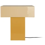 Žuta stolna lampa (visina 35 cm) Grato Recto –