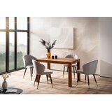 MID.YOU Jedilna Miza Sheesham, Pravi Les, Raztegljiva | Shoptok.si