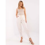 Italy Moda Trousers-MI-SP-61700.80P-light beige | Shoptok.si