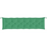  Jastuk za vrtnu klupu zeleni 200 x 50 x 7 cm od tkanine Oxford | Eponuda.ba
