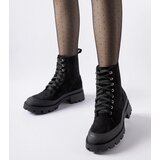 Gemre Black eco-suede ankle boots Orson | Shoptok.si