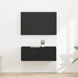 TV zidni ormar 2 pcs Crna 39 x 31 x 29,5 cm Konstruirano drvo | shoptok.hr