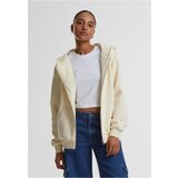Urban Classics Women's zip-up sweatshirt Fluffy cream | Shoptok.si