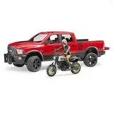 Kamionet Ram 2500 Power Wagon sa prikolicom za konje 025014