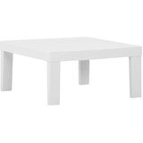  Sedežna garnitura 4-delna z blazinami plastika bela | Shoptok.si