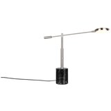 Trio Select Črna/v srebrni barvi LED namizna svetilka (višina 65 cm) Fiore – | Shoptok.si