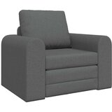 vidaXL Sofa postelja Temno siva 98 x 71 x 83 cm blago, (5000138591) Cene