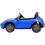  Licencirani auto na akumulator Porsche Taycan Turbo S - dvosjed - plavi | shoptok.hr