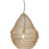 QAZQA Orientalska viseča svetilka zlata 45 cm - Nidum Cene