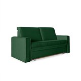 Miuform Tamno zelena sofa na razvlačenje 168 cm Lucky Lucy - Cijene