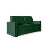 Tamno zelena sofa na razvlačenje 168 cm Lucky Lucy -