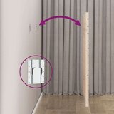  Stensko posteljno vzglavje 106x3x91,5 cm trdna borovina, (20725443) | Shoptok.si