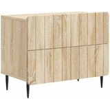 vidaXL Noćni ormar Hrast sonoma 62 x 34 5 x 49 5 cm Konstruirano drvo - Hrast sonoma | shoptok.hr