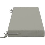 Jastučić za klupu SOEST 100% poliester Siva 120 x 40 x 8 cm - Siva 120 x 40 x 8 cm Poliester | shoptok.hr