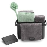 Brabantia Tamno sivi set za pranje suđa od reciklirane plastike SinkSide – | shoptok.hr