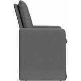  Trpezarijske stolice 2 pcs Tamno siva 57 x 67 x 98 cm tkanina | shoptok.hr