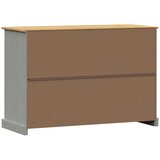  Komoda s ladicama VIGO 113x40x75 cm siva od masivne borovine | Eponuda.ba