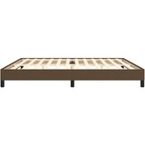  Okvir za krevet bez madraca tamnosmeđi 200x200 cm od tkanine | Eponuda.com