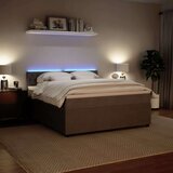  Krevet s oprugama i madracem svjetlosivi 180x200 cm baršunasti | shoptok.hr