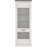 Premium Living Vitrina Montreal, Bela, Barva Pinije Cene