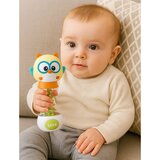 Zvečka za bebe s sovicom i šarenim lopticama 17 cm | Shoptok.si