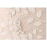  Samoljepljiva foto tapeta - Paper Flowers (Beige) 392x280 | shoptok.hr