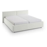 Meise Möbel Bijeli tapecirani bračni krevet bez podnice 160x200 cm Cube – | shoptok.hr