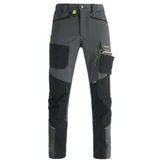 Kapriol pantalone DYNAMIC TILER SIVO/CRNE