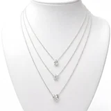 Ogrlica BC-42108 - Srebrna