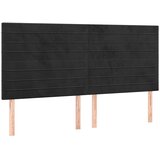  Krevet s oprugama i madracem crni 180x200 cm baršunasti | shoptok.hr