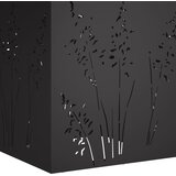 Vrtna saksija Crna 50 x 50 x 75 cm Čelična vrata | shoptok.hr