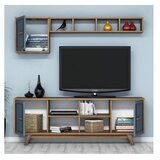 Hanah home Set TV komoda i klub stolić, orah | Eponuda.ba