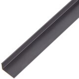  KOTNI PROFIL ALU 20X10X1X1000 MM ČRNO ELOKSIRAN | Shoptok.si