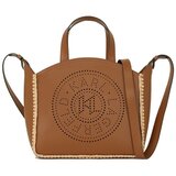 Karl Lagerfeld CIRCLE SM TOTE RAFFIA WHIP Smeđa | shoptok.hr