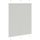 vidaXL Plisirana roleta svijetlosiva 110x150 cm širina tkanine 109,4cm | shoptok.hr