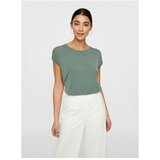 AWARE by VERO MODA Green basic T-shirt Ava - Women | Shoptok.si
