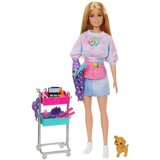 Mattel igračka barbie u salonu za uljepšavanje HNK95 | Eponuda.ba