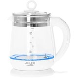 Adler 1,5 l stekleni grelnik vode z nastavitvijo temperature, (21087178) | Shoptok.si