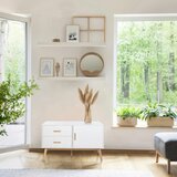 MID.YOU Široka Komoda Tarolo, Bela | Shoptok.si