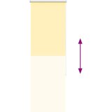Rolo zavjesa za zamračivanje žuta 40x150 cm širina tkanine 35,7 cm poliester | Shoptok.si