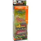  Dinosaurs Set Rocket Car With Trailer Yellow | shoptok.hr