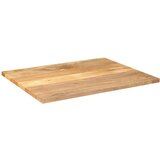  Ploča stola 110x80x2 5 cm pravokutna mango od punog drveta - Drvo manga (prirodno) 110 x 80 cm 1 25 mm | shoptok.hr
